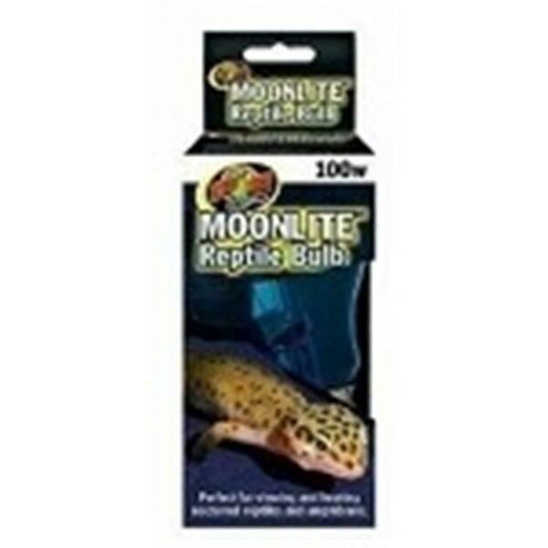 Zoo Med Laboratories 100 Watt Moonlight Reptile Bulb 850-39110